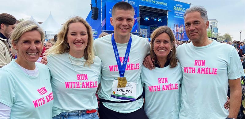 Run with Amélie De 100km-run voor Kom op tegen Kanker